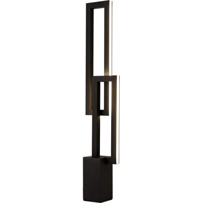 Lámpara de sobremesa 18W Forma Rectangular 70×15 cm. Comedor, dormitorio y vestíbulo. Estilo moderno. Acrílico. Color negro