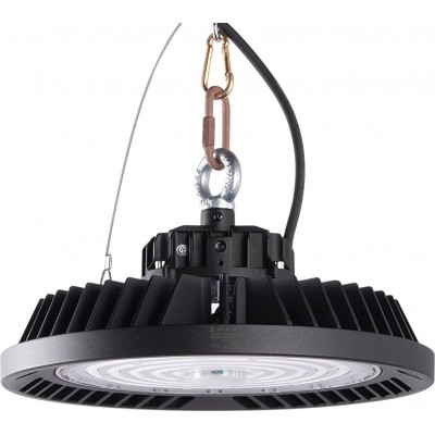 Lámpara de exterior 200W Ø 30 cm. LED Aluminio. Color negro