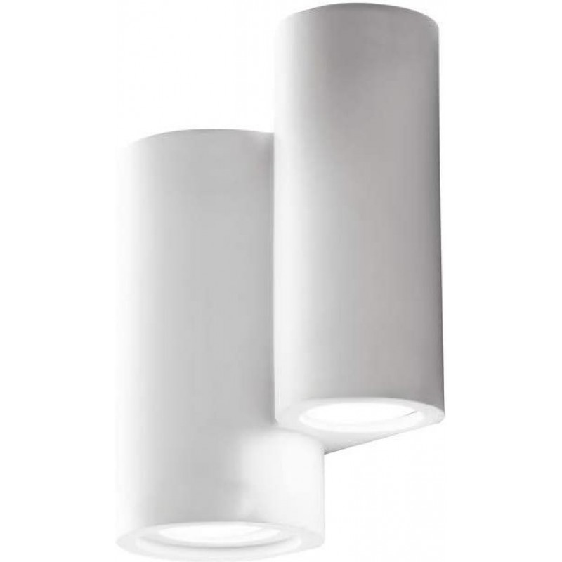 119,95 € Free Shipping | Indoor wall light 35W 21×16 cm. Plaster. White Color