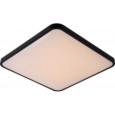 292,95 € Free Shipping | Indoor ceiling light 50W Square Shape 54×54 cm. Living room, dining room and bedroom. Modern Style. Acrylic and Metal casting. Black Color