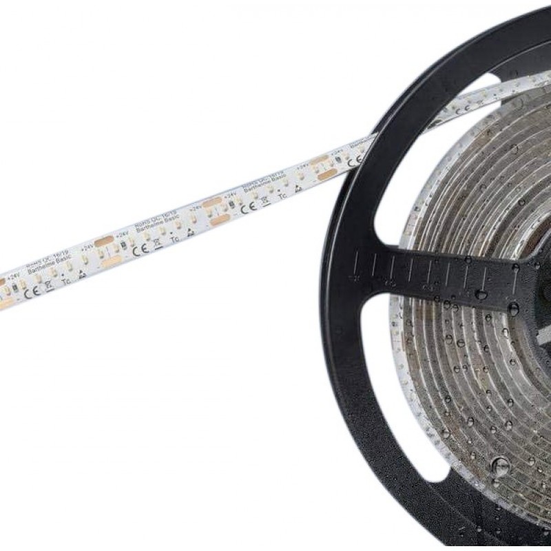 179,95 € Envio grátis | Tira e mangueira de LED LED 500 cm. 5 metros. Bobina de tira de LED. extremidade aberta Cor branco