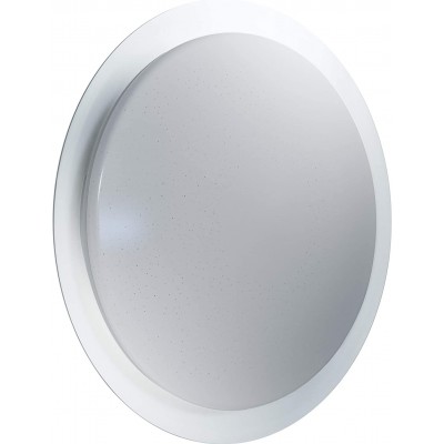 141,95 € 免费送货 | 室内壁灯 28W 圆形的 形状 50×50 cm. 客厅, 饭厅 和 卧室. 铝. 白色的 颜色
