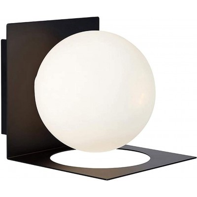 115,95 € Free Shipping | Indoor wall light 18W Spherical Shape Living room, dining room and lobby. Metal casting. White Color