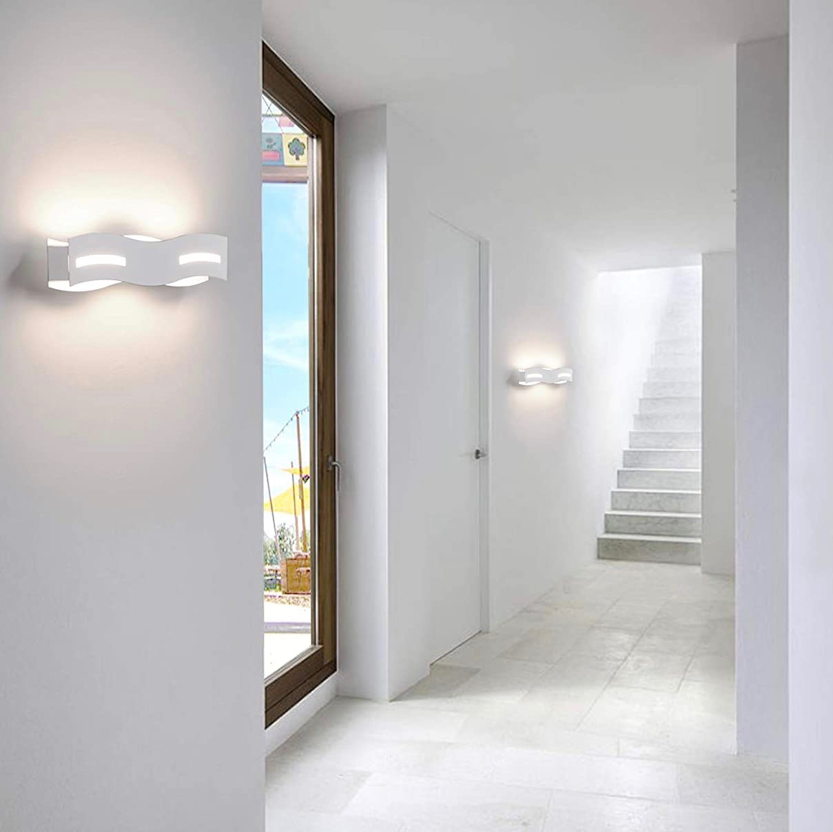 155,95 € Kostenloser Versand | Innenwandleuchte 12W 56×44 cm. LED Weiß Farbe