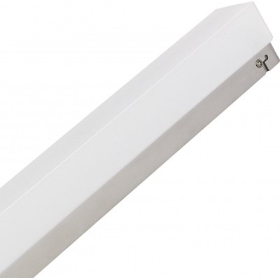 35,95 € Envio grátis | Iluminação de móveis 16W 90×6 cm. Alumínio e pmma. Cor branco