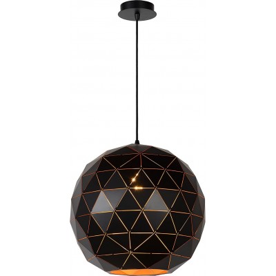 238,95 € Free Shipping | Hanging lamp 60W Ø 40 cm. Metal casting. Black Color