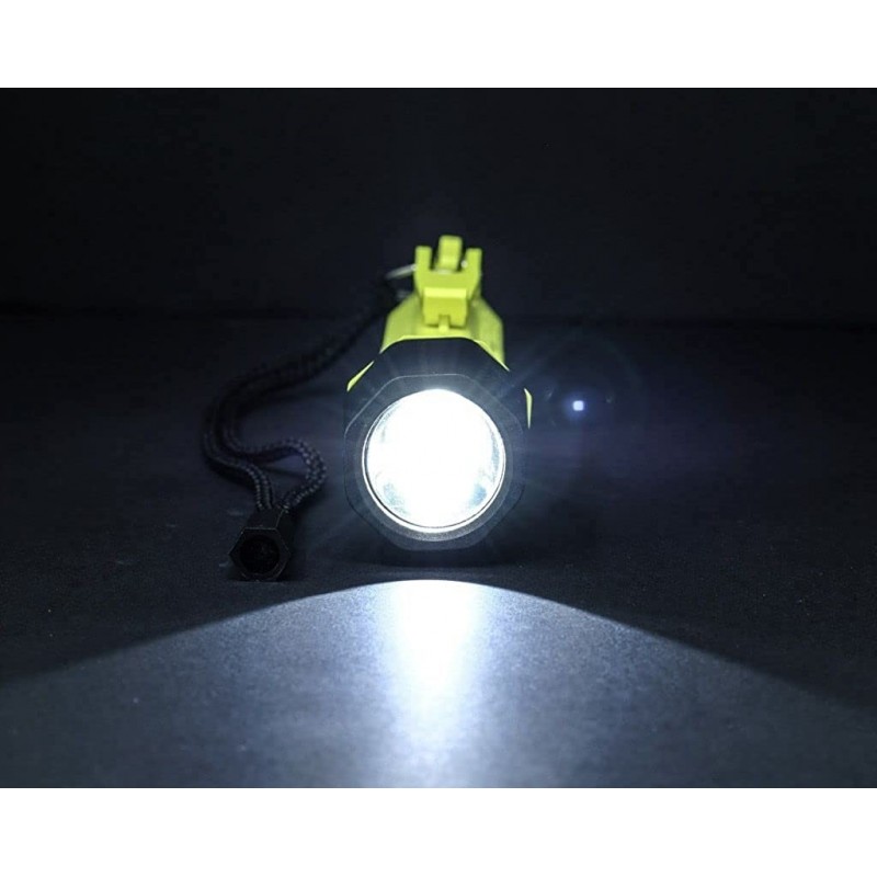 168,95 € Free Shipping | LED flashlight LED Cylindrical Shape 25×13 cm. Yellow Color