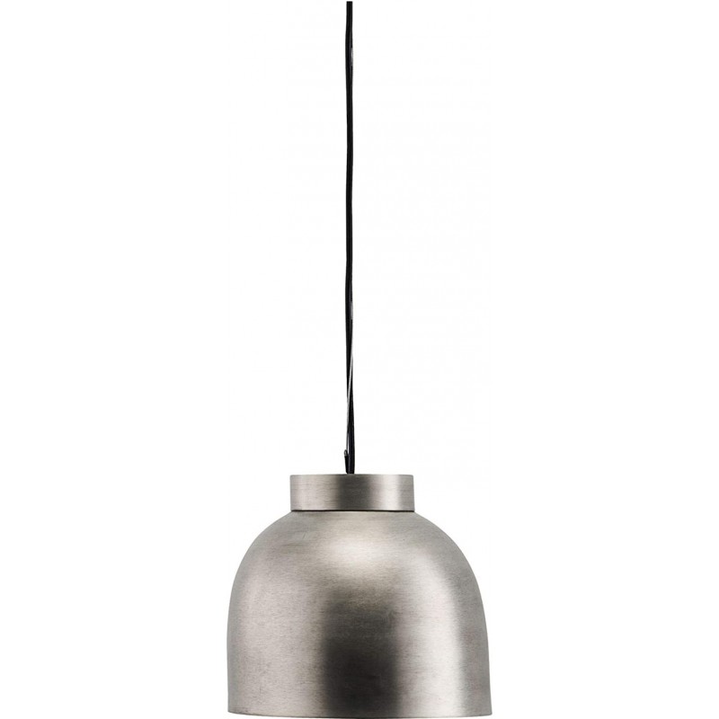 194,95 € Free Shipping | Hanging lamp 40W Spherical Shape 35×35 cm. Dining room, bedroom and lobby. Metal casting. Gray Color