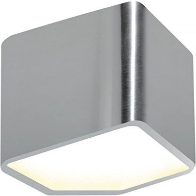 Indoor wall light 5W Cubic Shape 16×11 cm. Living room, dining room and lobby. White Color