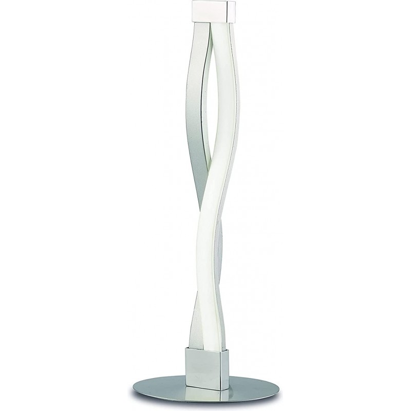 155,95 € Free Shipping | Table lamp 6W Extended Shape 42×42 cm. Living room, dining room and lobby. Modern Style. Steel, Acrylic and Aluminum. Plated chrome Color