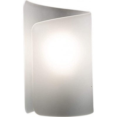 Lampada da tavolo 70W Forma Cilindrica 25×15 cm. Soggiorno, sala da pranzo e atrio. Stile moderno. Metallo e Bicchiere. Colore bianca