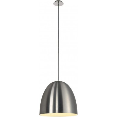295,95 € Free Shipping | Hanging lamp 60W Spherical Shape 46×45 cm. Living room, dining room and bedroom. Modern Style. Steel and Aluminum. Gray Color