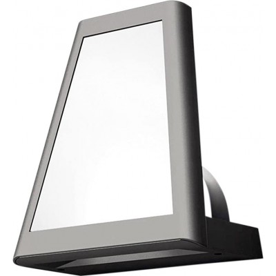 43,95 € Free Shipping | Indoor wall light 12W Square Shape 25×22 cm. Dimmable LED Living room, kitchen and bedroom. Modern Style. Aluminum. Black Color