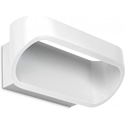 Настенный светильник для дома 4W Прямоугольный Форма 21×12 cm. Столовая, спальная комната и лобби. Современный и промышленное Стиль. Металл. Белый Цвет