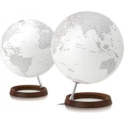 212,95 € Free Shipping | Technical lamp Spherical Shape 38×30 cm. Globe Living room, bedroom and lobby. Aluminum. Gray Color