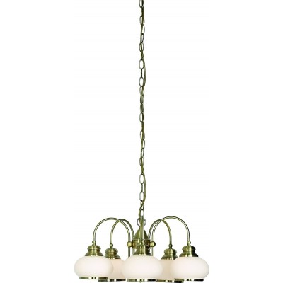 203,95 € Free Shipping | Chandelier 40W 98×10 cm. Metal casting. Golden Color