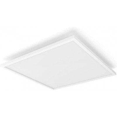 307,95 € Kostenloser Versand | LED-Panel Philips 60W 60×60 cm. Kompatibel mit Alexa und Google Home Aluminium und pmma. Weiß Farbe