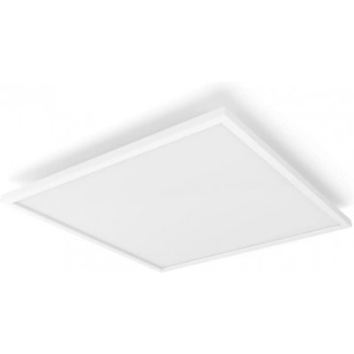 323,95 € Free Shipping | LED panel Philips 60W Square Shape 60×60 cm. Compatible with Alexa and Google Home Dining room, bedroom and lobby. Aluminum and PMMA. White Color