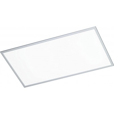 LED-Panel 50W LED 120×60 cm. Fernbedienung Metall. Silber Farbe