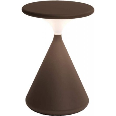 512,95 € Free Shipping | Table lamp 5W Conical Shape 18×13 cm. Living room, dining room and bedroom. Aluminum. Brown Color