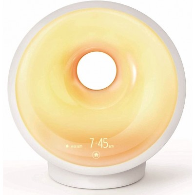 269,95 € Envoi gratuit | Lampe de table Philips 31×28 cm. Veilleuse. fonction réveil Pmma. Couleur blanc
