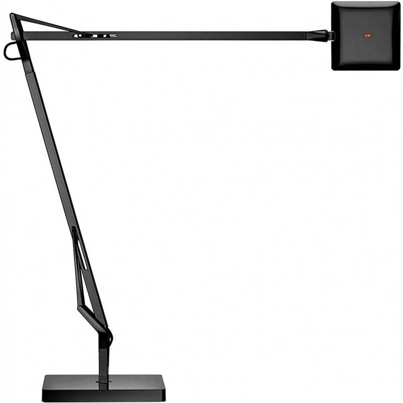 442,95 € Envio grátis | Lampada de escritorio 8W Forma Quadrado 89×15 cm. Articulado Sala de estar, sala de jantar e quarto. Alumínio. Cor preto