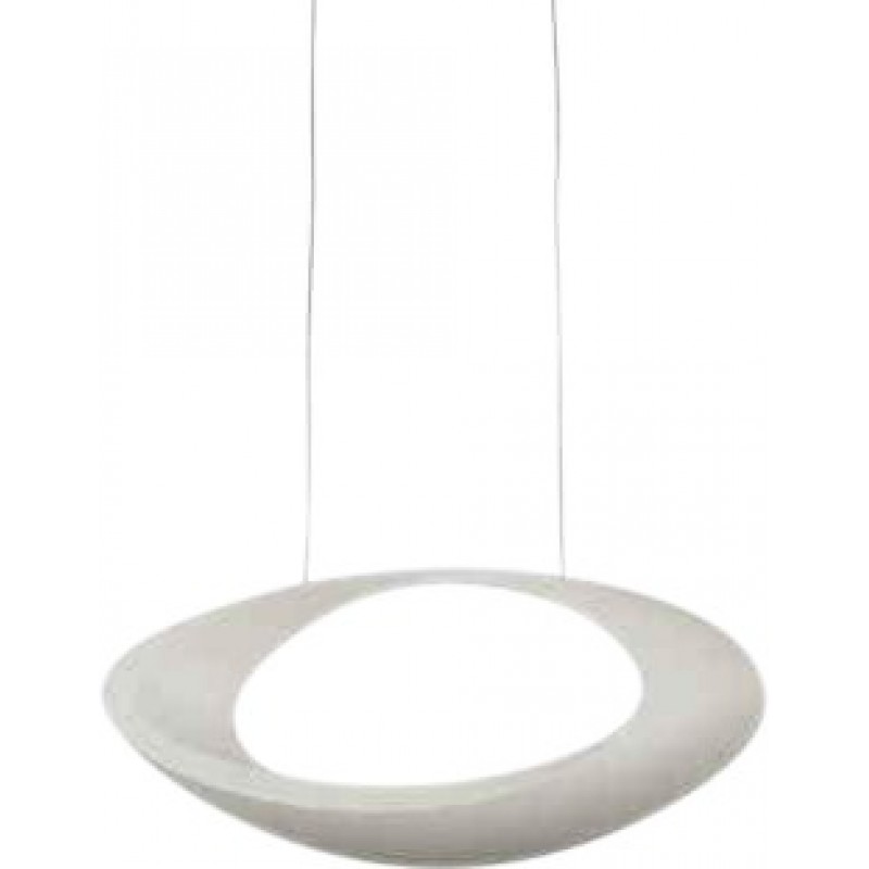 397,95 € Free Shipping | Hanging lamp 44W Round Shape 150×41 cm. Living room, dining room and lobby. Aluminum. White Color