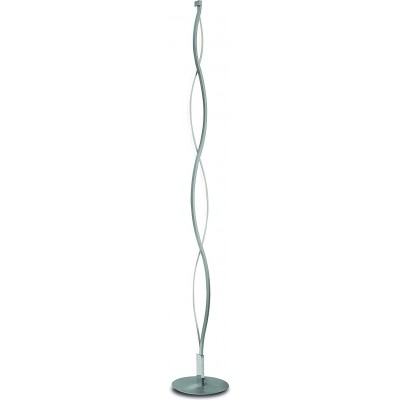 Floor lamp 28W 184×30 cm. Dimmable Steel, acrylic and aluminum. Plated chrome Color