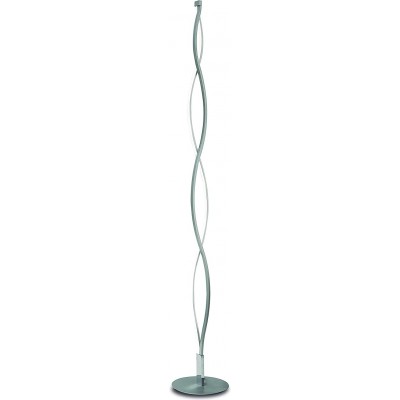 506,95 € Free Shipping | Floor lamp 28W Extended Shape 184×30 cm. Dimmable Living room, dining room and lobby. Modern Style. Steel, Acrylic and Aluminum. Plated chrome Color