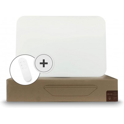 Table lamp 2700K Very warm light. Ø 64 cm. Control with Smartphone APP Metal casting. White Color