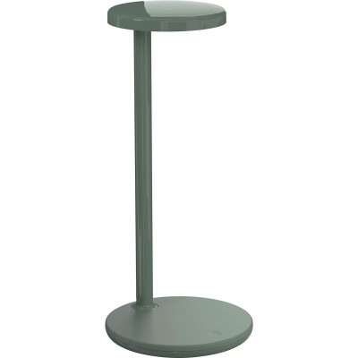 Lampe de table Façonner Ronde 46×23 cm. LED Salle, chambre et hall. Style moderne. Acrylique. Couleur vert