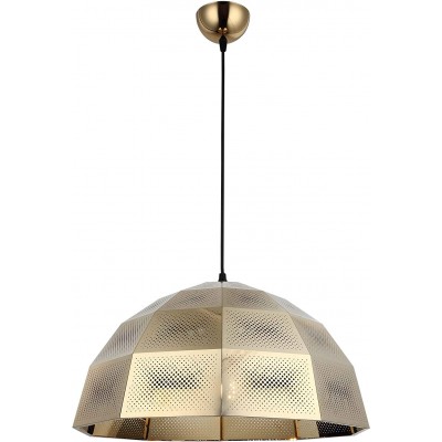 吊灯 40W 球形 形状 45×45 cm. 客厅, 饭厅 和 卧室. 金属. 金的 颜色