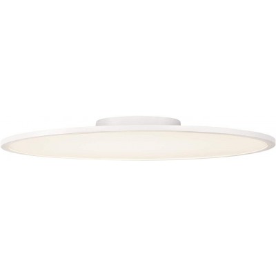309,95 € Free Shipping | Indoor ceiling light Round Shape 60×60 cm. LED Living room, bedroom and lobby. Modern Style. Acrylic and Aluminum. White Color