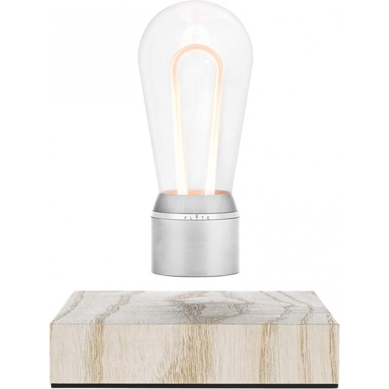 329,95 € Free Shipping | Decorative lighting 15W 19×13 cm. Wood. Gray Color