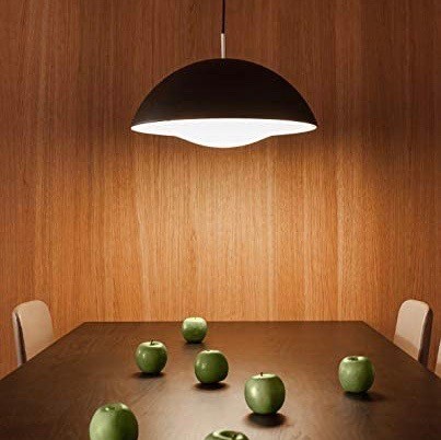 353,95 € Envio grátis | Lâmpada pendurada 150×55 cm. Aço e cristal. Cor branco