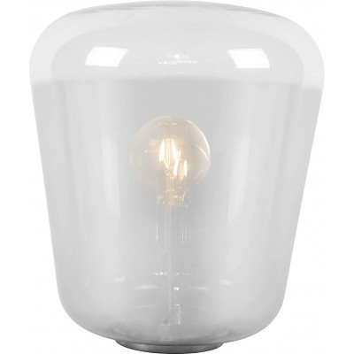 Lámpara de sobremesa 60W Forma Esférica 53×45 cm. Comedor, dormitorio y vestíbulo. Estilo moderno. Cristal, Metal y Vidrio. Color cromado