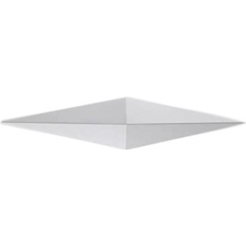 313,95 € Free Shipping | Indoor wall light 60W Triangular Shape 65×16 cm. Living room, dining room and bedroom. Modern Style. Metal casting. White Color