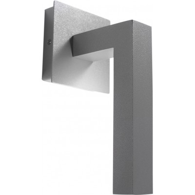 467,95 € Free Shipping | Indoor wall light 11W Angular Shape 27×13 cm. Living room, dining room and bedroom. Modern Style. Metal casting. Gray Color