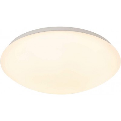 174,95 € Free Shipping | Indoor ceiling light 39W Round Shape 35×35 cm. Living room, dining room and bedroom. Steel. White Color