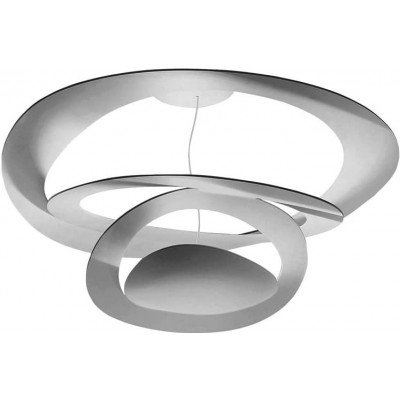 595,95 € Free Shipping | Hanging lamp 330W Round Shape 36 cm. Living room, dining room and bedroom. Aluminum. White Color