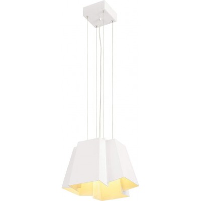 411,95 € Free Shipping | Hanging lamp 26W 31×31 cm. LED Steel. White Color