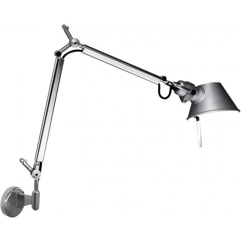 278,95 € Envio grátis | Lâmpada técnica 8W 3000K Luz quente. 52×21 cm. LED articulável Alumínio. Cor cinza