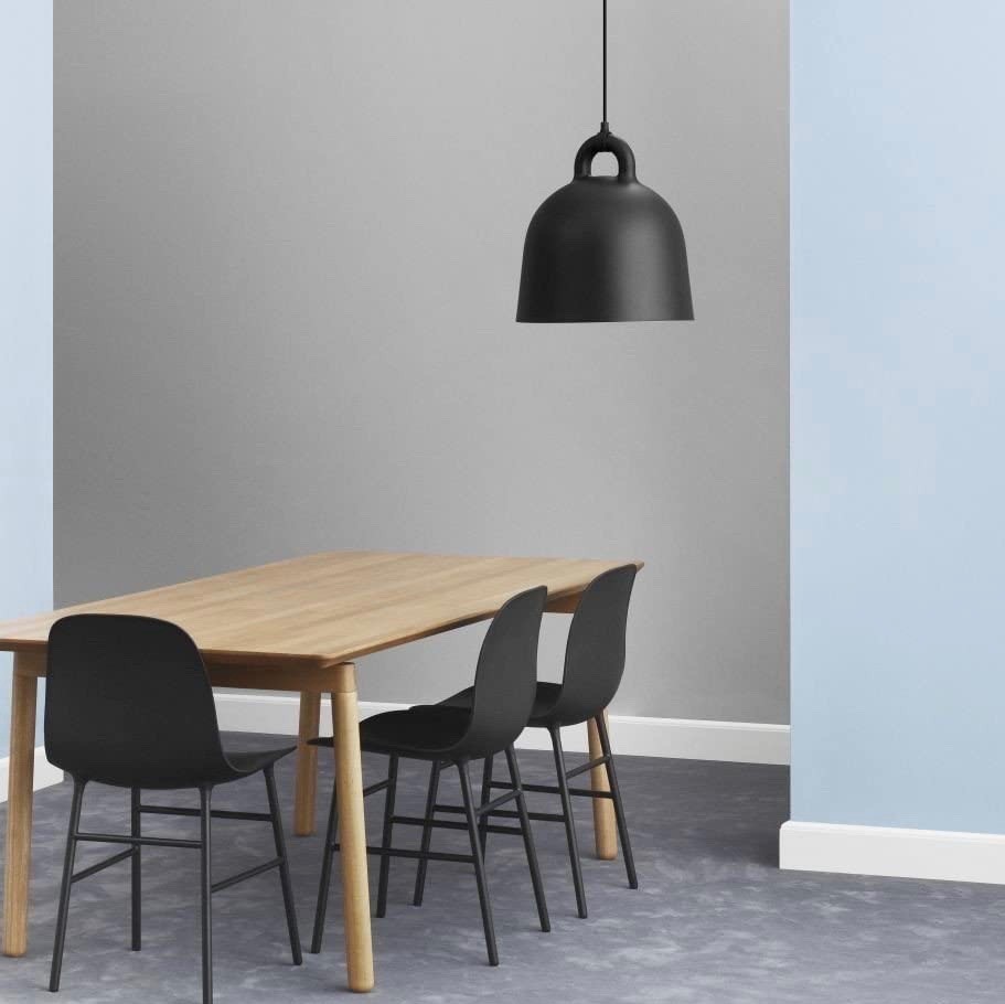 482,95 € Envio grátis | Lâmpada pendurada 9W 37×35 cm. Alumínio. Cor preto