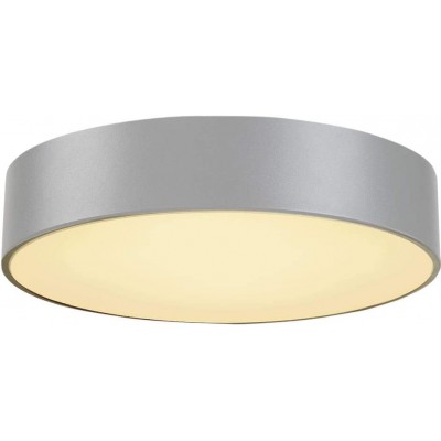 382,95 € Free Shipping | Indoor ceiling light Round Shape 38×38 cm. LED Living room, dining room and bedroom. Modern Style. Acrylic and Aluminum. Gray Color