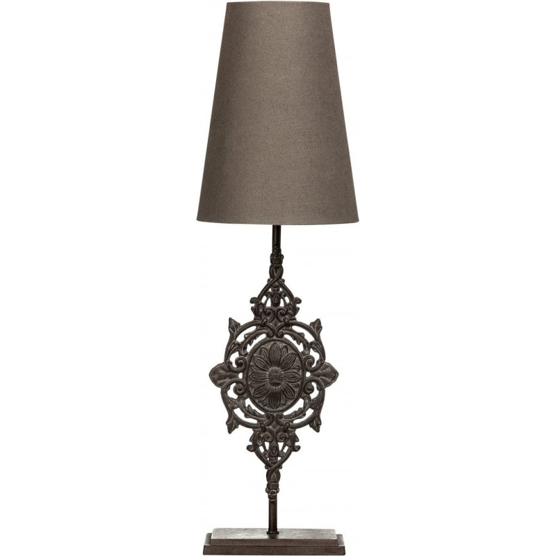 467,95 € Free Shipping | Table lamp 32×21 cm. Living room, dining room and lobby. Crystal and Metal casting. Gray Color