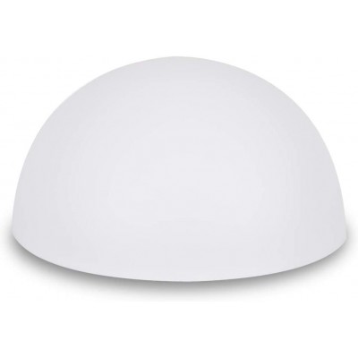 Lampe de table 1W Façonner Sphérique 50×50 cm. Salle à manger, chambre et hall. Style moderne. Polyéthylène. Couleur blanc