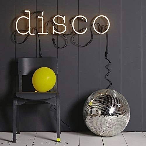 357,95 € Envio grátis | Iluminação decorativa 105×17 cm. Bonjour texto. Design com letras neon Vidro. Cor branco