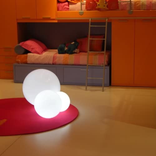 321,95 € Spedizione Gratuita | Mobili con illuminazione 15W Ø 30 cm. Pmma. Colore bianca