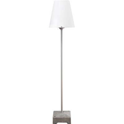Lampadaire 60W Façonner Conique 130×28 cm. Salle à manger, chambre et hall. Style moderne. PMMA. Couleur blanc