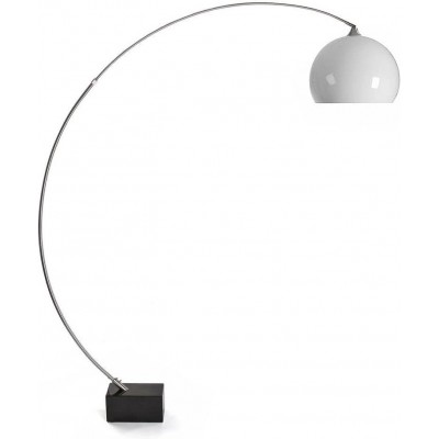 Lámpara de pie Forma Alargada 200×170 cm. Salón, comedor y vestíbulo. PMMA y Metal. Color gris